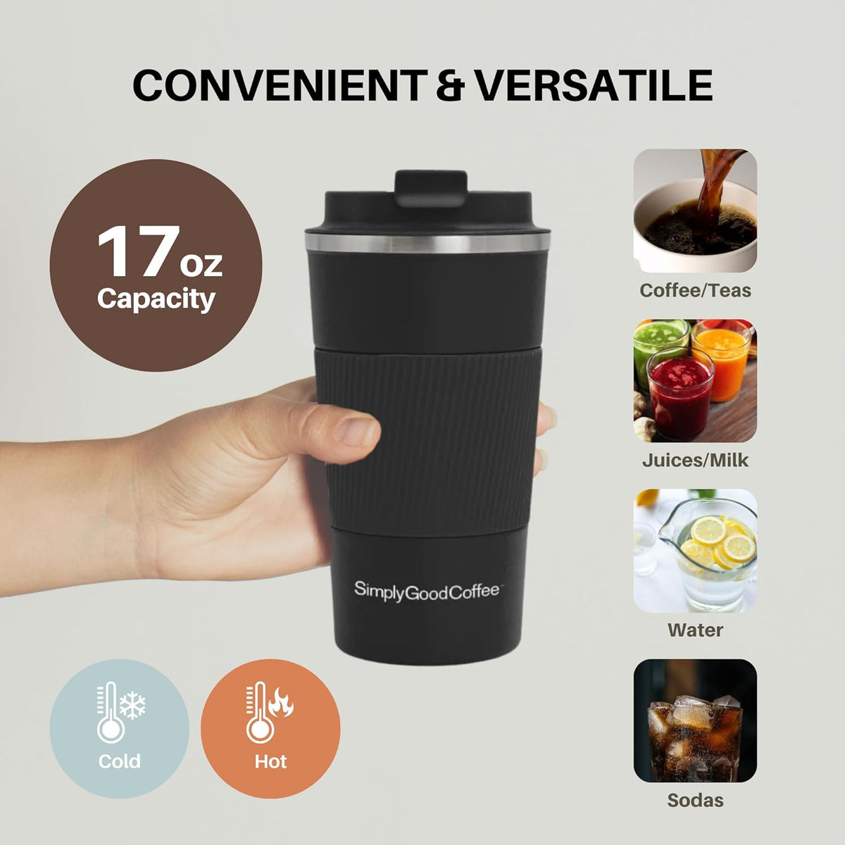 The Thermal Mug, Black